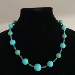 Vintage Bonnie J Nordstrom Turquoise Bead Necklace